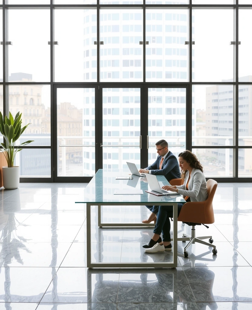 Analistas de Maya Digital Research trabajando en visualización de datos